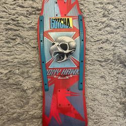 Og Tony Hawk Vintage Skateboard 1980’s Pink Grail