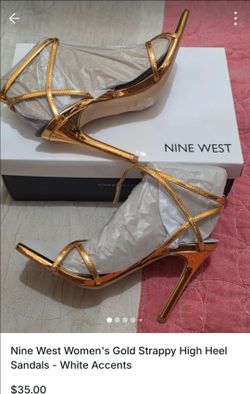 7.5 sandals nine west