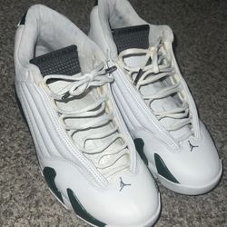 Jordan 14 Forest Green Size 12 Rare 