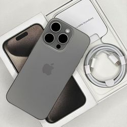 Apple IPhone 15 Pro 128gb  Unlocked, FREE Smartwach/ Headphones. Pay $1 Today Rest in payments. NO CREDIT NEEDED FINANCING