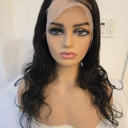 Brown Wig 22in HH Wave