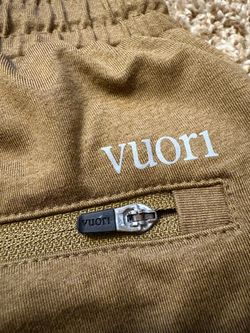 Vuori Sunday Performance Joggers Mens Size Medium Pecan Hather