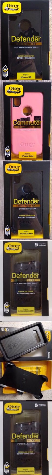 OtterBox Defender series Case brand new otter box Samsung Galaxy - S9 - S10 E plus + Edge - 8 - 9 & IPhone 6 -7 - 8 - plus - X -XR-Xs Max iPhone 11