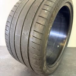 V455  305 30 19 102Y  Michelin  Pilot Sport 4S  One Used Tire 65% Life 