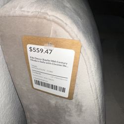 Elle Decor Baylie Mid-century Modern Sofa 