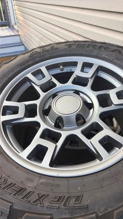 Rims and tires Toyota Tacoma and 4Runner