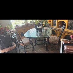 Glass Dinning Table 65