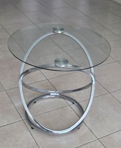 Set de 2 mesitas redondas para sala.