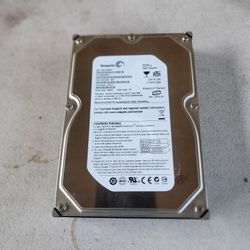 Seagate Deck Top Hard Drive 500gbuytes