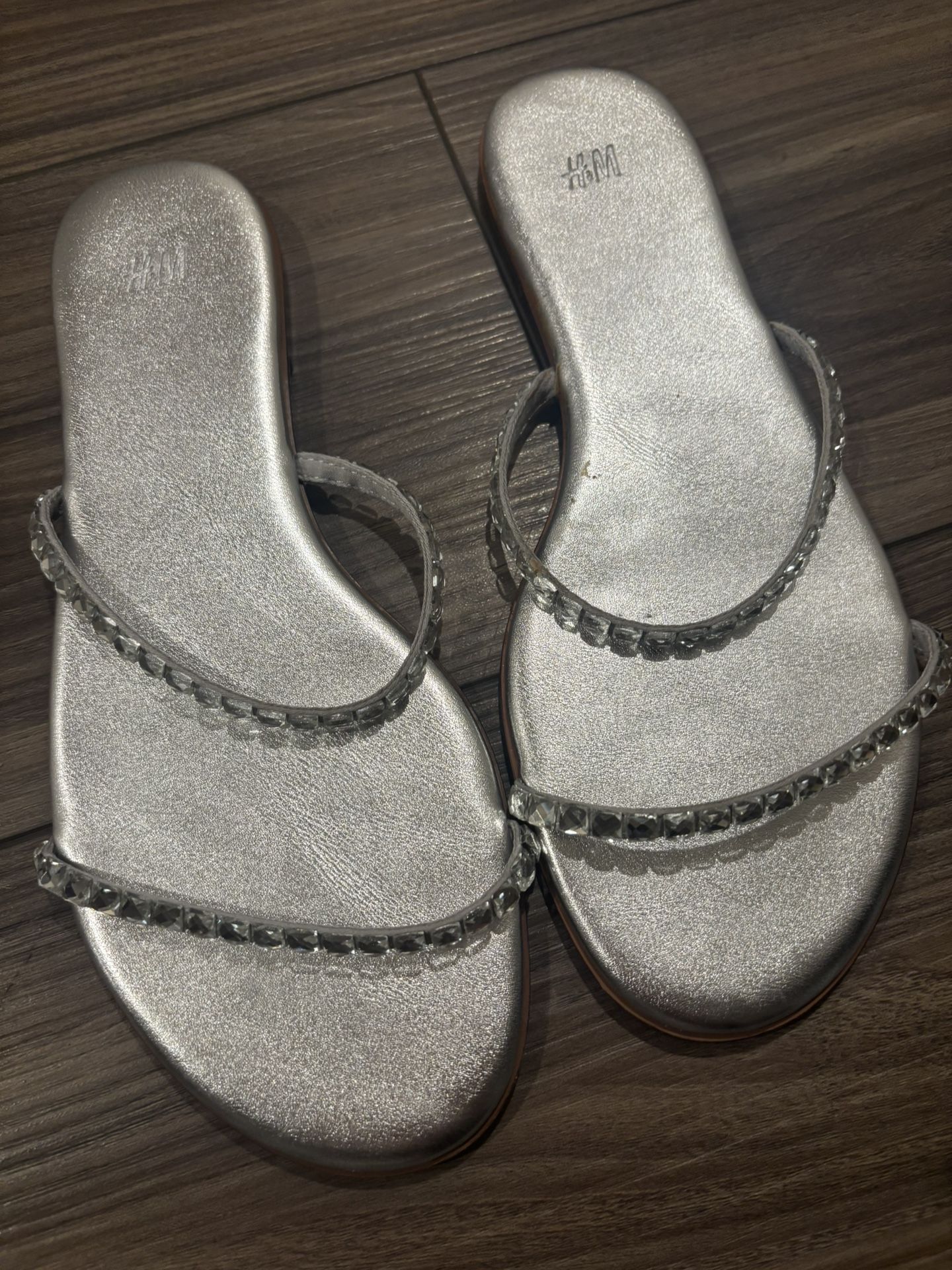 Silver Sandals