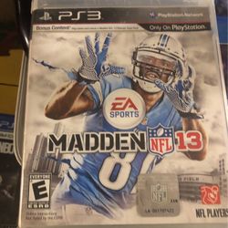 Madden 13 PS3