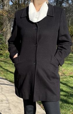 Jones NY  Wool Coat, L