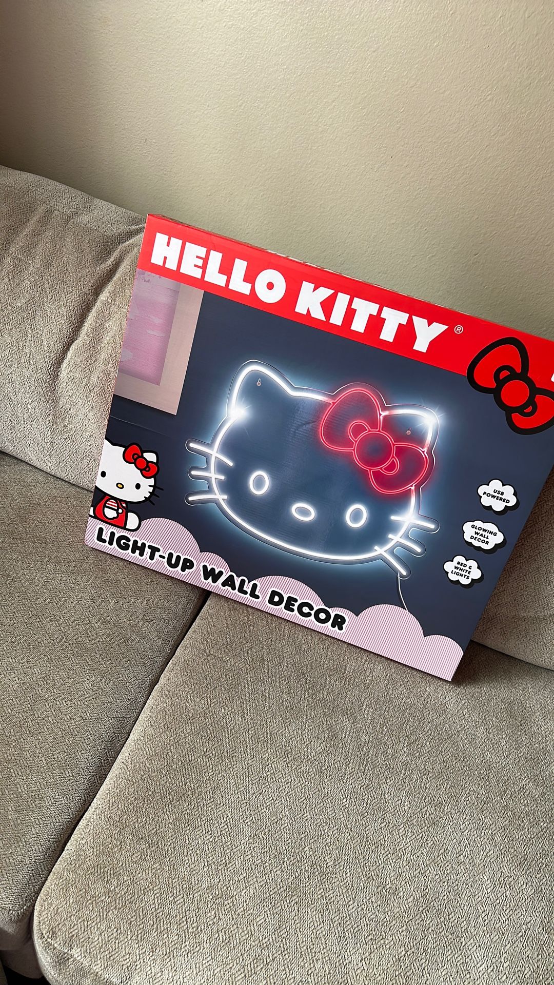 Hello Kitty Light Up Wall Decor