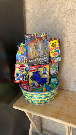 POWER RANGERS EASTER BASKET