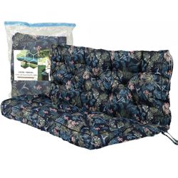 Replacement Cushions for Swing, Swing Cushions 3 Seater Replacement, Waterproof Thicken Washable Cushion for Outdoor Indoor Furniture Swing Patio (Hum