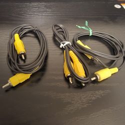 RCA -Yellow  MALE TO MALE