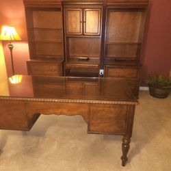 5 Piece Executive Office Set  (Mahogany)