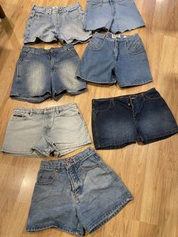 Ladies Jean Shorts
