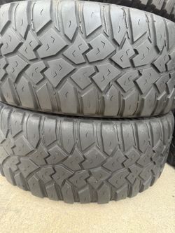 2 used tires 35x12.50r17 micky Thompson 💵free installation and balance ‼️👌