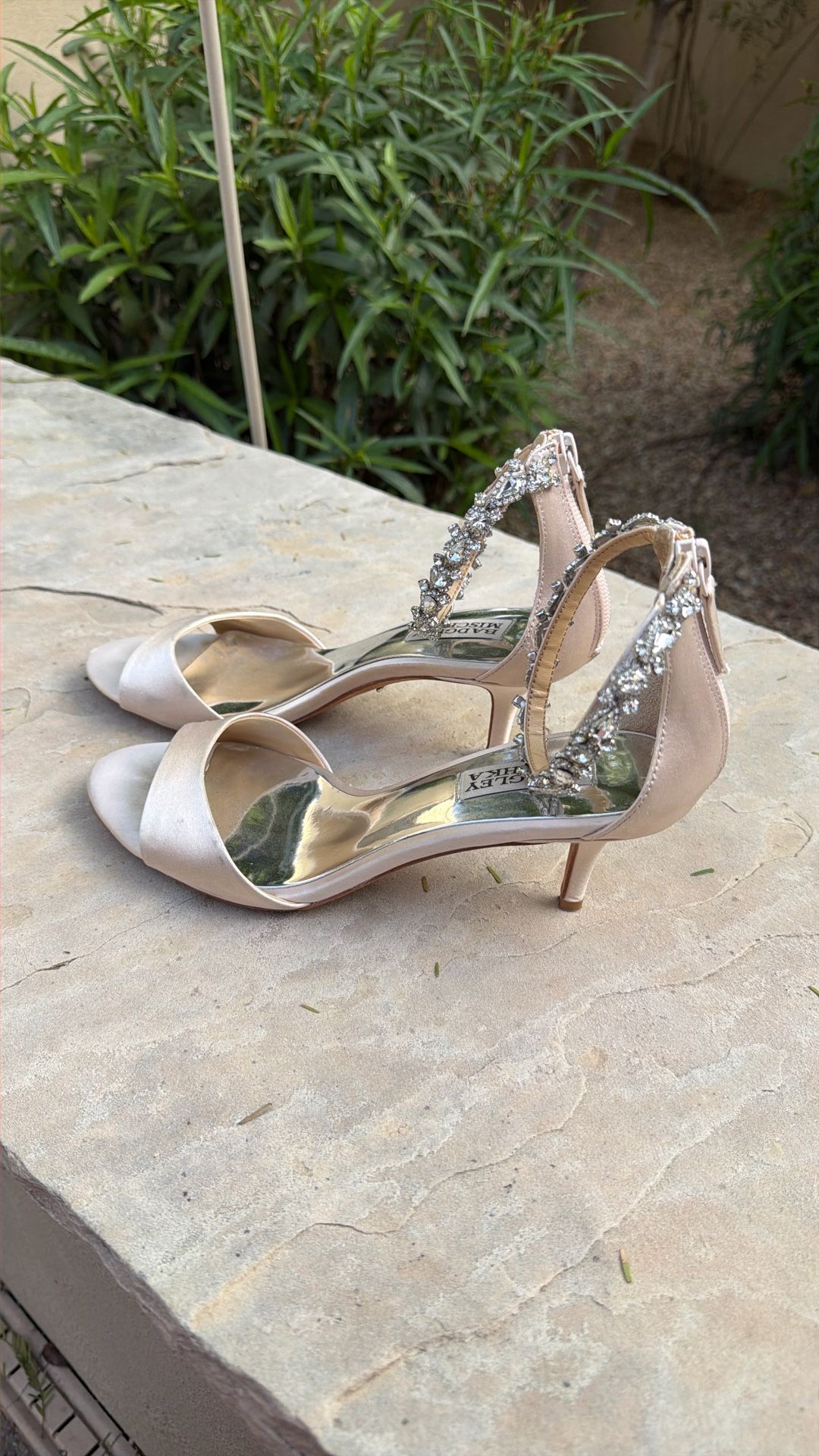 Badgley Mischka Evening Heels Size 7.5