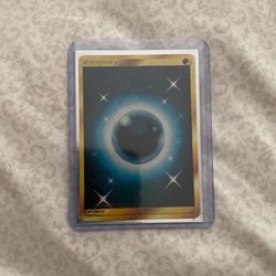 Gold Darkness Energy Card Pokemon