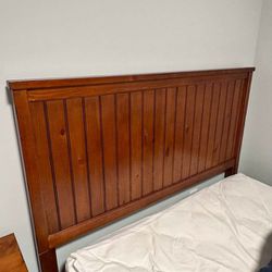 Wooden Pottery Barn Bed Frame