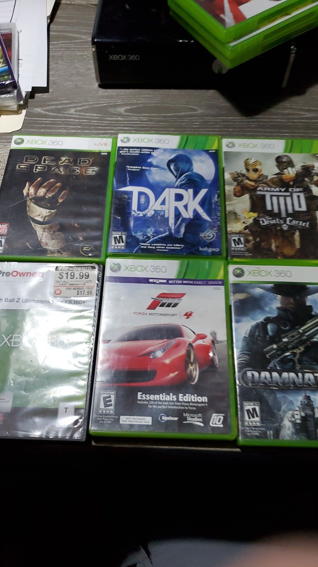 Xbox 360 games