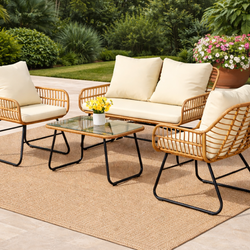 4pc patio furniture set.