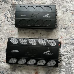 2 1000w Audio Pipe Amps
