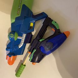 Vintage Super Soakers Lot Of 2