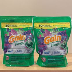 Gain Flings laundry detergent 31 count: 2 for $15