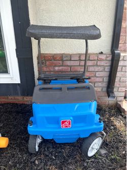 Kids push cart