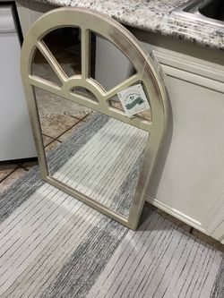 Hand-made vintage beautiful 36”x14” mirror see photos for details