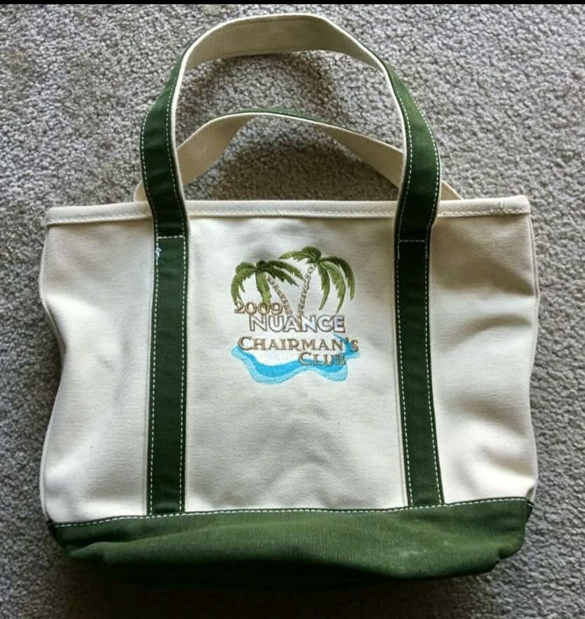 New! Shoulder Tote Bag Purse - Land's End - 17"x13.5"x6" – Strong - Canvas