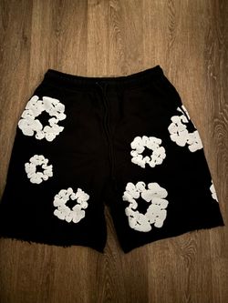 Denim tear shorts