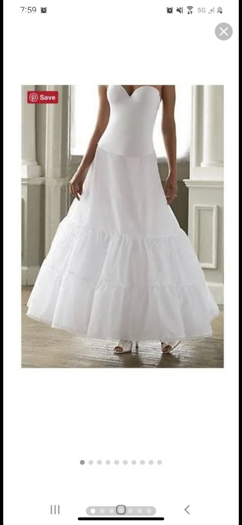 Size 8 /10 Tiered Ruffled Skirt