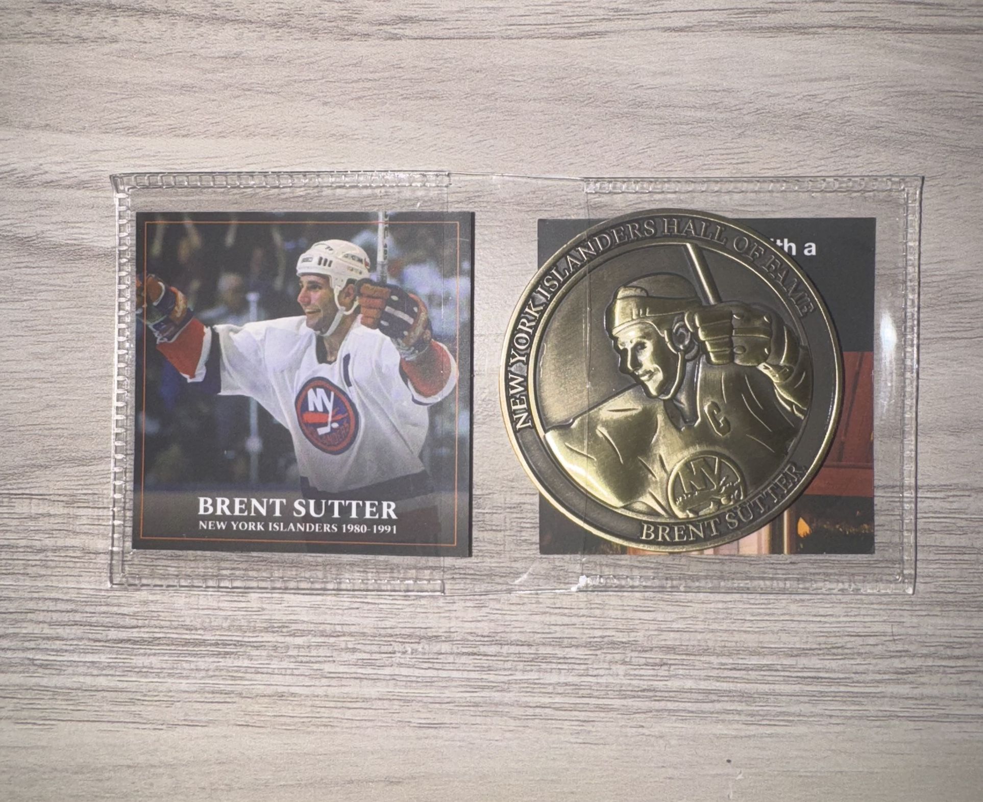 Brent Sutter Hall of Fame 2025 Inductee Collectors Coin