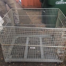 Metal Crate For Dogs Or Other Large Animal