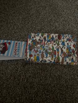 Waldo hard tag loungefly wallet
