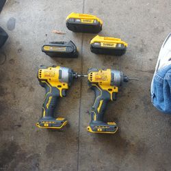 Dewalt Brushless Drills And Batteries 