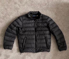 Ralph Lauren Polo black puffer jacket.