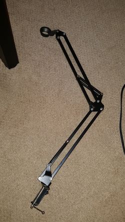 Adjustable Mic suspension stand for condenser microphones