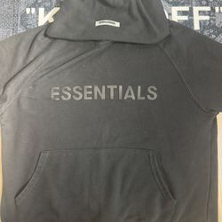 Essentials Black Hoodie