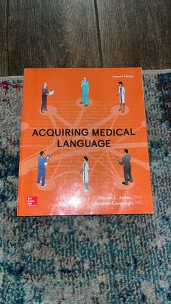 Acquired Medical Language Textbook
