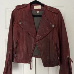 William Rast Leather Jacket 