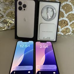 2 I-PHONE 13 PRO 128GB, UNLOCKED