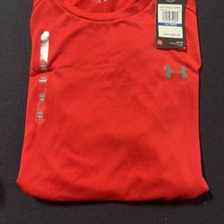 Under Armour Red Dry Fit T Shirt