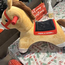 Little Radio Flyer Rolling Pony Ride