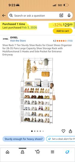 Shoe Rack — MULTIFUNCTIONAL