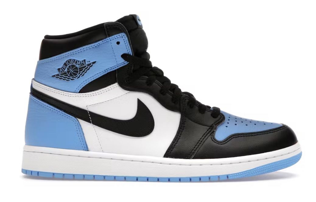 Nike Air Jordan 1 Unc Toe 3Y 10 11 Men